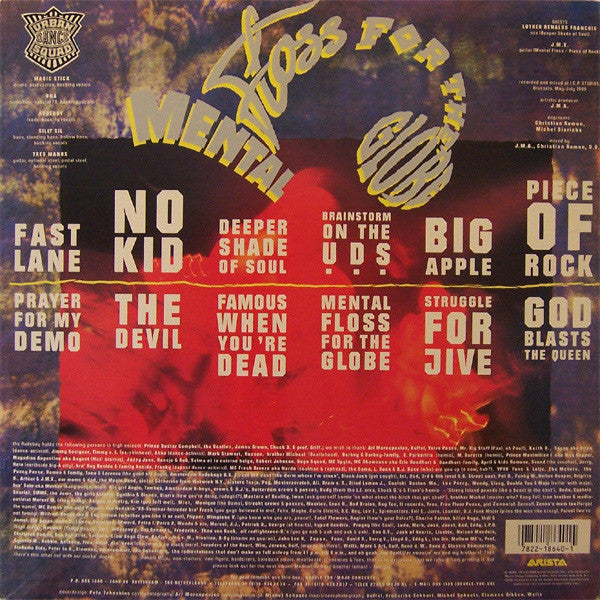 Urban Dance Squad : Mental Floss For The Globe (LP, Album)
