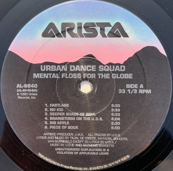 Urban Dance Squad : Mental Floss For The Globe (LP, Album)