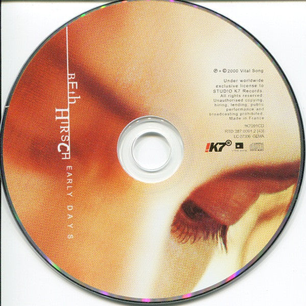 Beth Hirsch : Early Days (CD, Album, Dig)