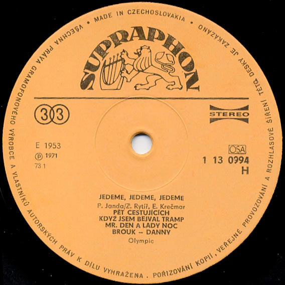 Olympic (2) : Jedeme Jedeme 3 (LP, Album, RP)