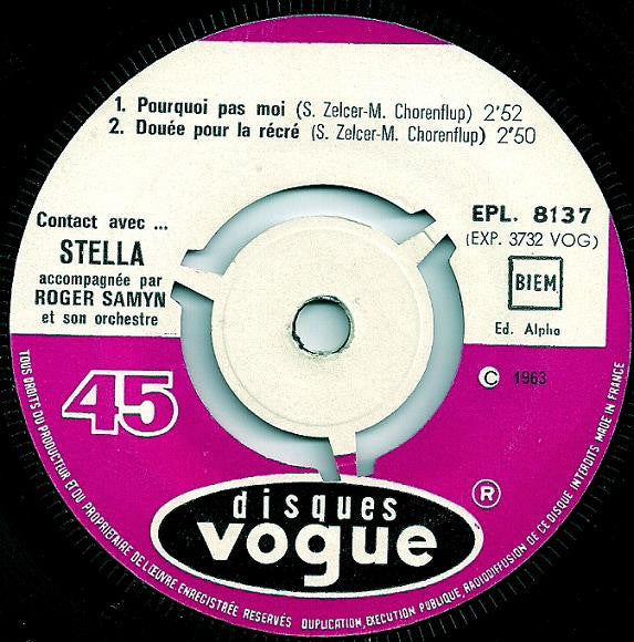 Stella (5) : Douée Pour La Récré (7", EP)