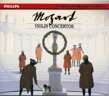 Wolfgang Amadeus Mozart : Violin Concertos (4xCD, Comp + Box, Sli)