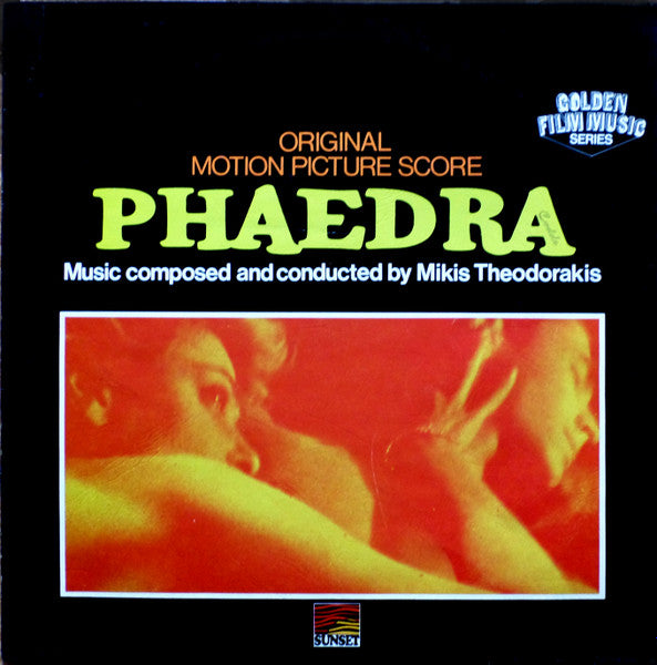 Mikis Theodorakis : Original Motion Picture Soundtrack - Phaedra (LP, RE, Tex)