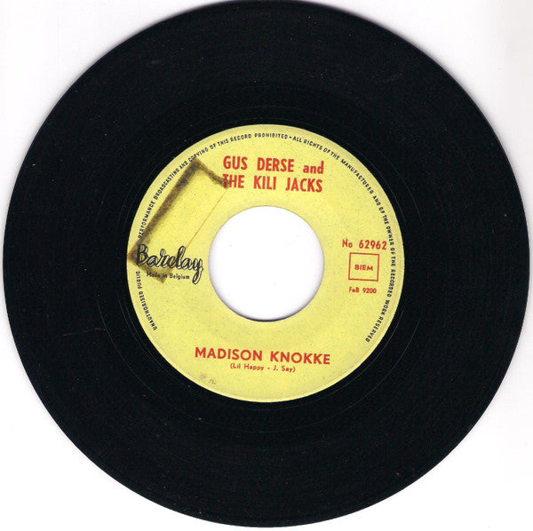 Gus Derse And The Kili Jacks : Square Dance / Madison Knokke (7")