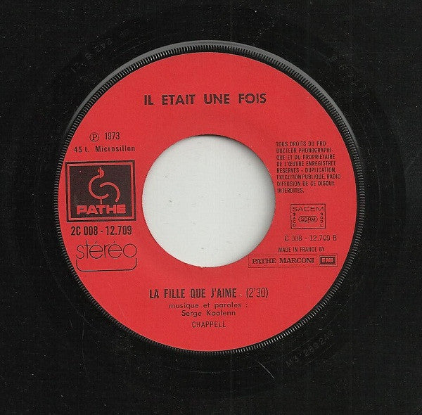 Il Était Une Fois : Chanson De Maurin (7", Single)