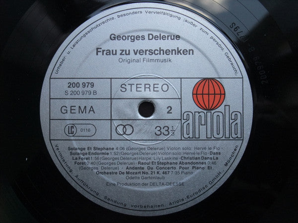 Georges Delerue : Frau zu verschenken (LP, Album)