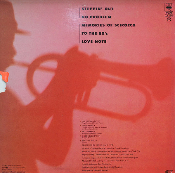 Chuck Mangione : Love Notes (LP, Album)