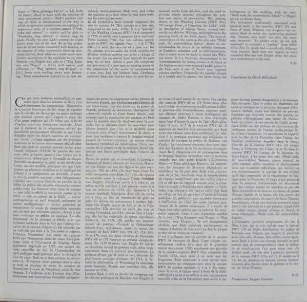 Johann Sebastian Bach - Edith Mathis • Anna Reynolds • Peter Schreier • Dietrich Fischer-Dieskau, Münchener Bach-Chor • Münchener Bach-Orchester, Karl Richter : Pfingst-Kantaten (BWV 34 • 68 • 175) (LP)