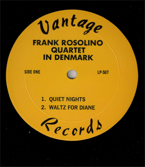 Frank Rosolino And His Quartet : In Denmark (LP, Album)