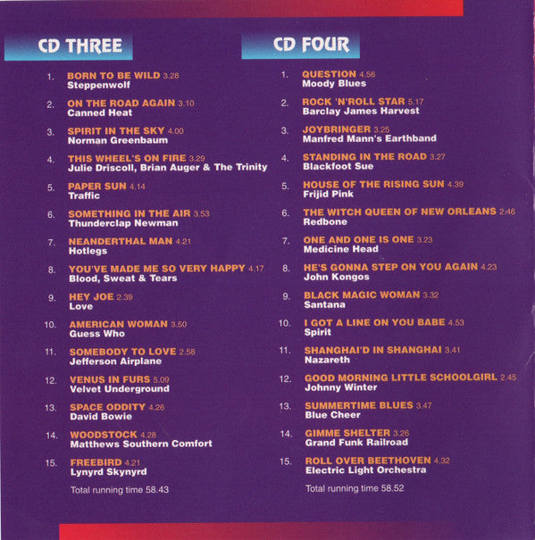 Various : Rock Festival (2xCD, Comp, CD3)