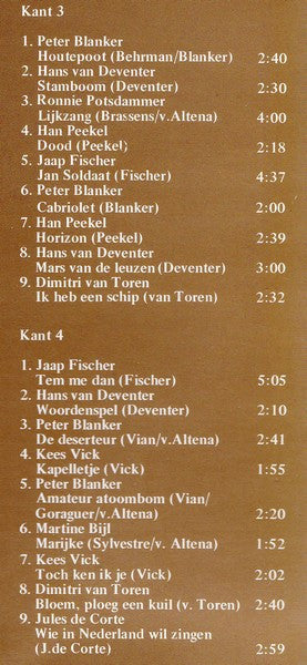 Various : Wie In Nederland Wil Zingen ... (De Jaren '60 - '65) (2xLP, Comp)