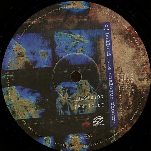 CJ Bolland : The Analogue Theatre (3x12", Album)