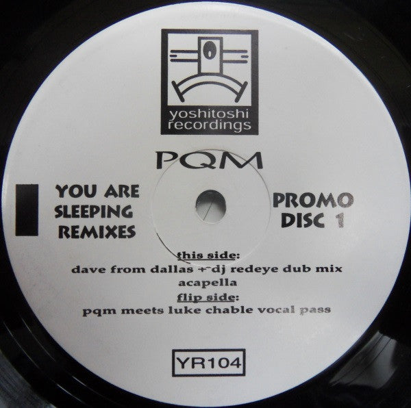 PQM* : You Are Sleeping (Remixes) (2x12", Promo)