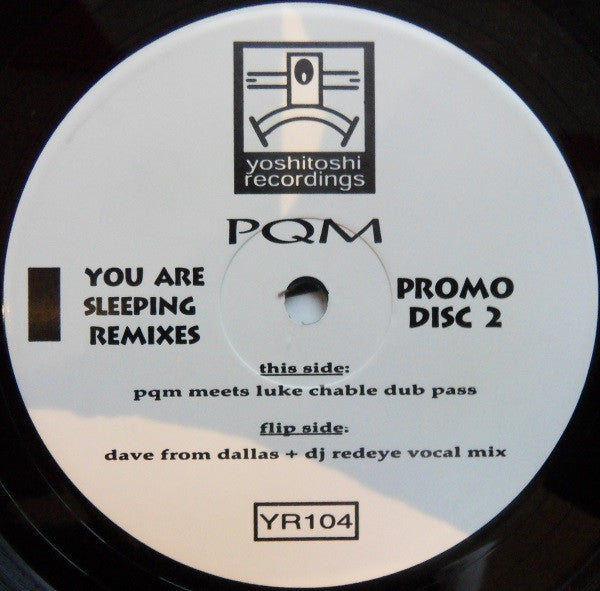 PQM* : You Are Sleeping (Remixes) (2x12", Promo)