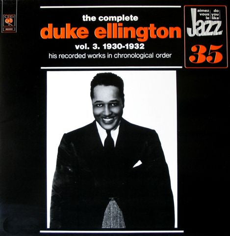 Duke Ellington : The Complete Duke Ellington Vol. 3  1930-1932 (2xLP, Comp, Mono)