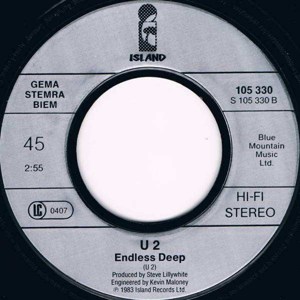 U2 : Sunday Bloody Sunday (7", Single, Lar)