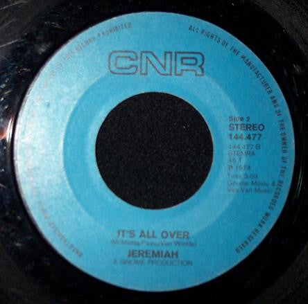 Jeremiah (2) : Nobody Wants You (7")