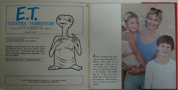 Fabienne Godet : E.T. L'Extra-Terrestre - Le Récit De Gertie D'Après La Version Originale Du Film (7", EP, Gat)