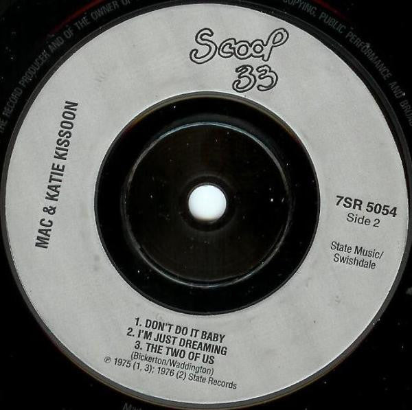 Mac & Katie Kissoon* : Sugar Candy Kisses (7", Album, Comp)