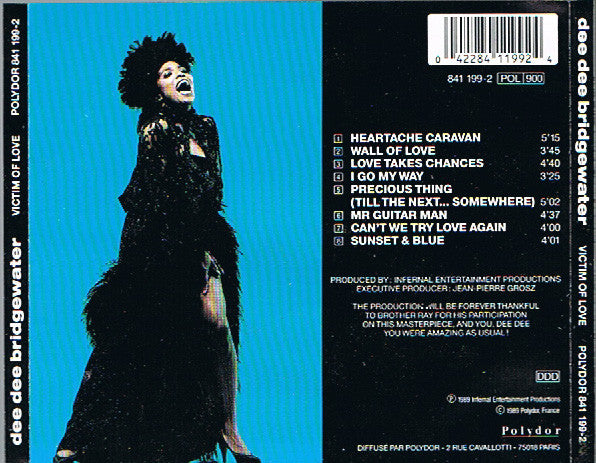Dee Dee Bridgewater : Victim Of Love (CD, Album)
