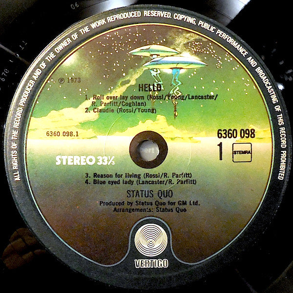 Status Quo : Hello! (LP, Album, RE)