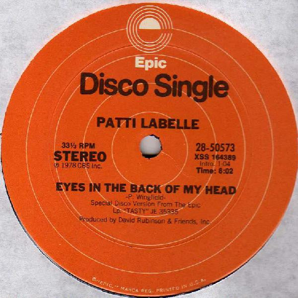 Patti LaBelle : Eyes In The Back Of My Head (12")