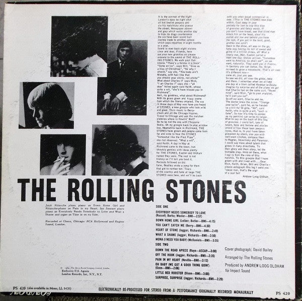 The Rolling Stones : The Rolling Stones, Now! (LP, Album, RP)