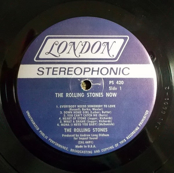 The Rolling Stones : The Rolling Stones, Now! (LP, Album, RP)