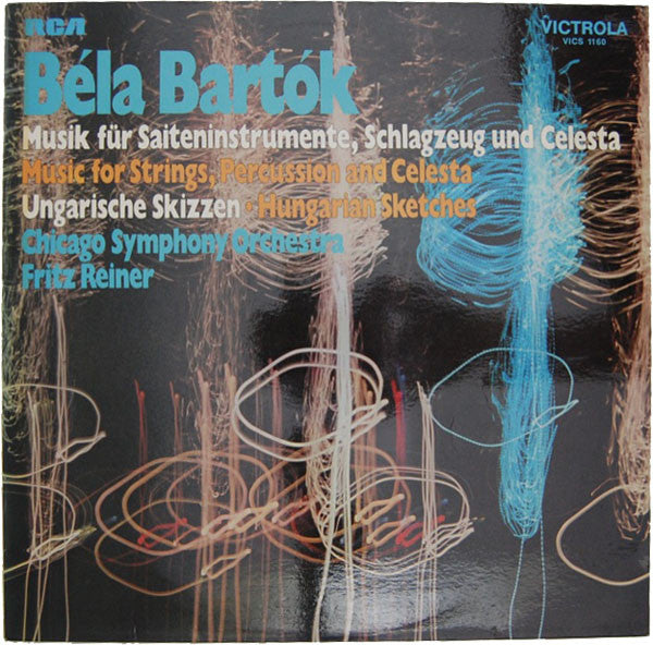Béla Bartók, Chicago Symphony Orchestra, Fritz Reiner : Musik Für Saiteninstrumente, Schlagzeug Und Celesta = Music For Strings, Percussion And Celesta / Ungarische Skizzen = Hungarian Sketches (LP)