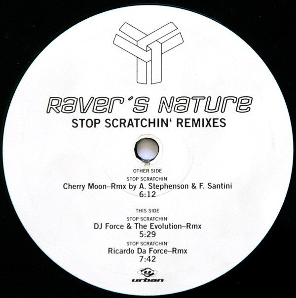 Raver's Nature : Stop Scratchin' (Remixes) (12")