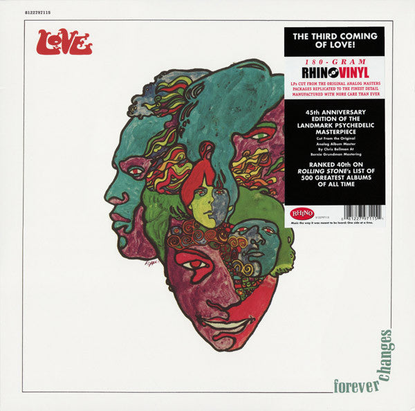 Love : Forever Changes (LP, Album, RE, 180)