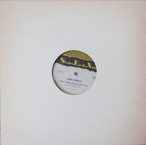 Gonzalez / Linda Clifford : I Haven't Stopped Dancin' / Don't Come Crying To Me (12")