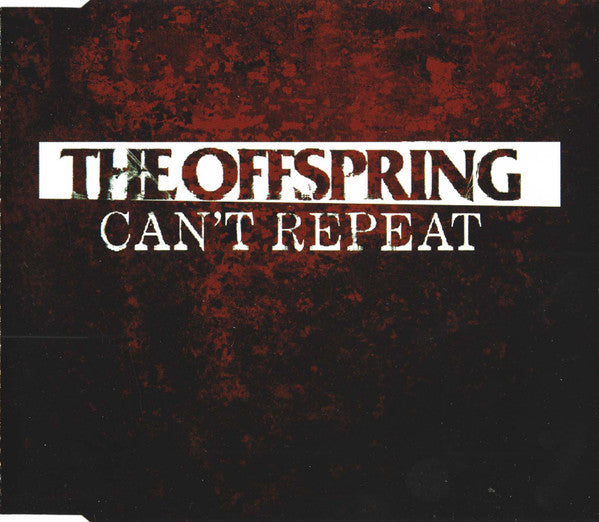 The Offspring : Can't Repeat (CD, Single, Promo)