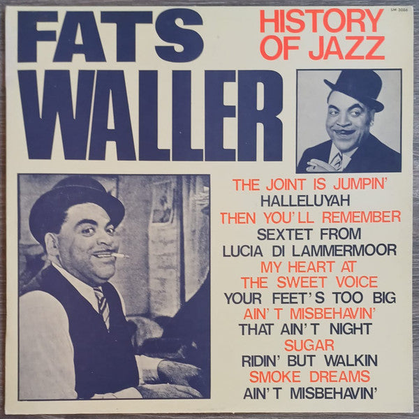 Fats Waller : Fats Waller (LP, Comp)