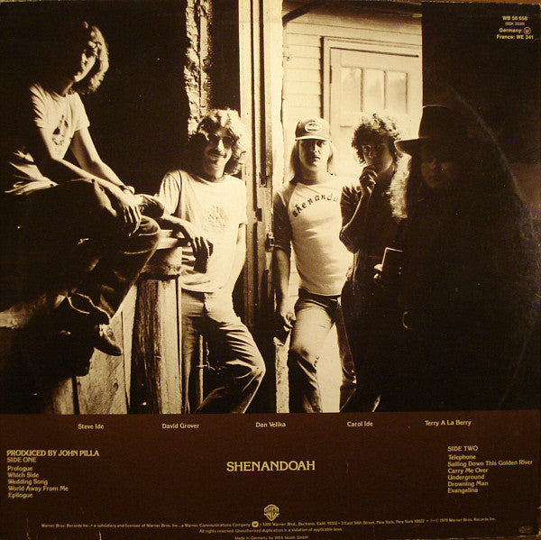 Arlo Guthrie With Shenandoah (2) : Outlasting The Blues (LP)
