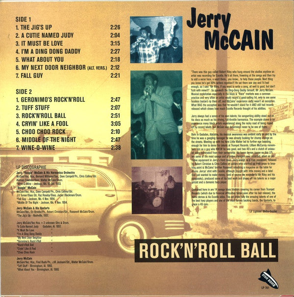 Jerry McCain : Rock'n'Roll Ball (LP, Comp)