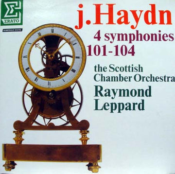 J. Haydn*, Raymond Leppard, The Scottish Chamber Orchestra* : 4 Symphonies 101-104 (2xLP, Album, Gat)