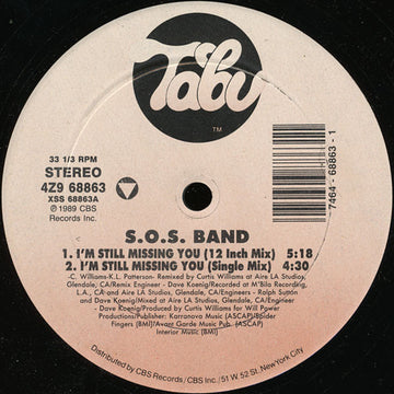 S.O.S. Band* : I'm Still Missing Your Love (12")