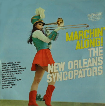 The New Orleans Syncopators : Marchin' Along! (LP)