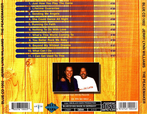 Jerry Lynn Williams : The Peacemaker Private Sessions (CD, Album)