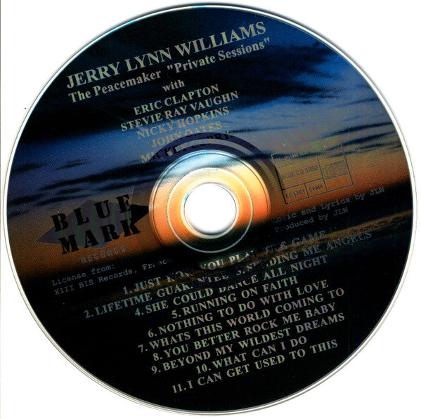 Jerry Lynn Williams : The Peacemaker Private Sessions (CD, Album)