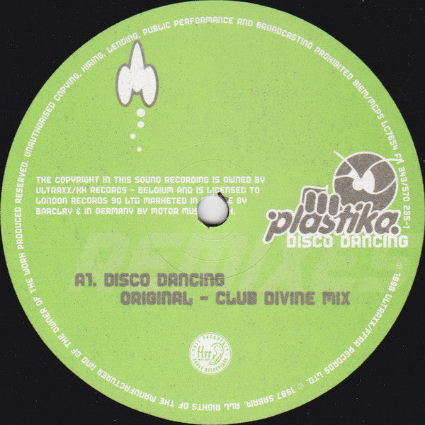 Plastika : Disco Dancing (12")