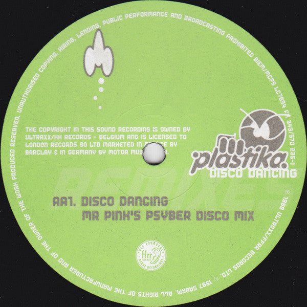Plastika : Disco Dancing (12")