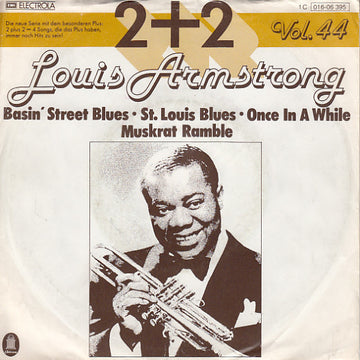 Louis Armstrong : Basin' Street Blues / St. Louis Blues / Once In A While / Muskat Ramble (7", EP)