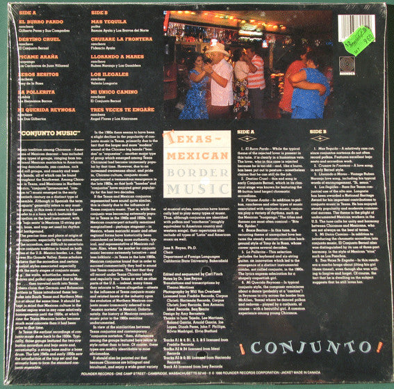 Various : ¡ Conjunto ! (Texas-Mexican Border Music, Volume 2)  (LP, Comp)