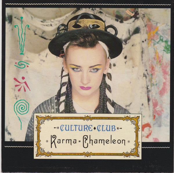 Culture Club : Karma Chameleon (7", Single, Glo)