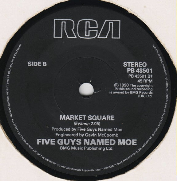 Five Guys Named Moe : Selfish Days (7")