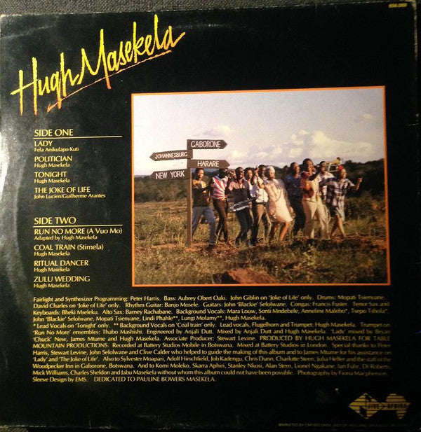 Hugh Masekela : Waiting For The Rain (LP, Album)
