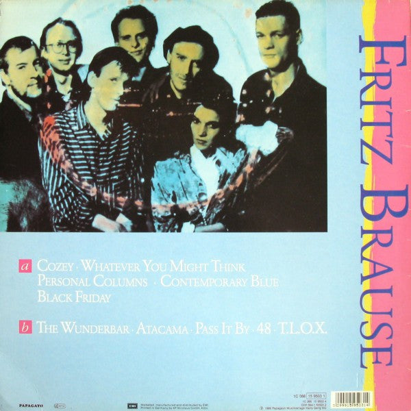 Fritz Brause : Bow-Tie And Rubber Boots (LP, Album)