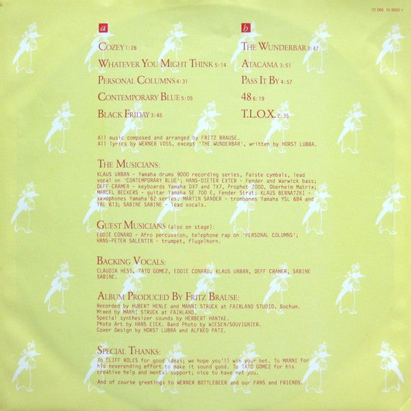 Fritz Brause : Bow-Tie And Rubber Boots (LP, Album)